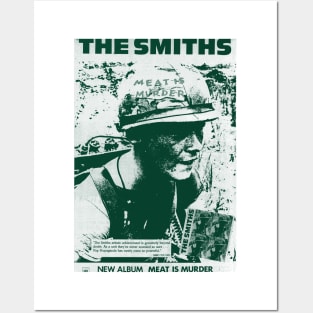 TEXTURE ART - The Smiths MEAT IS MUNDER Posters and Art